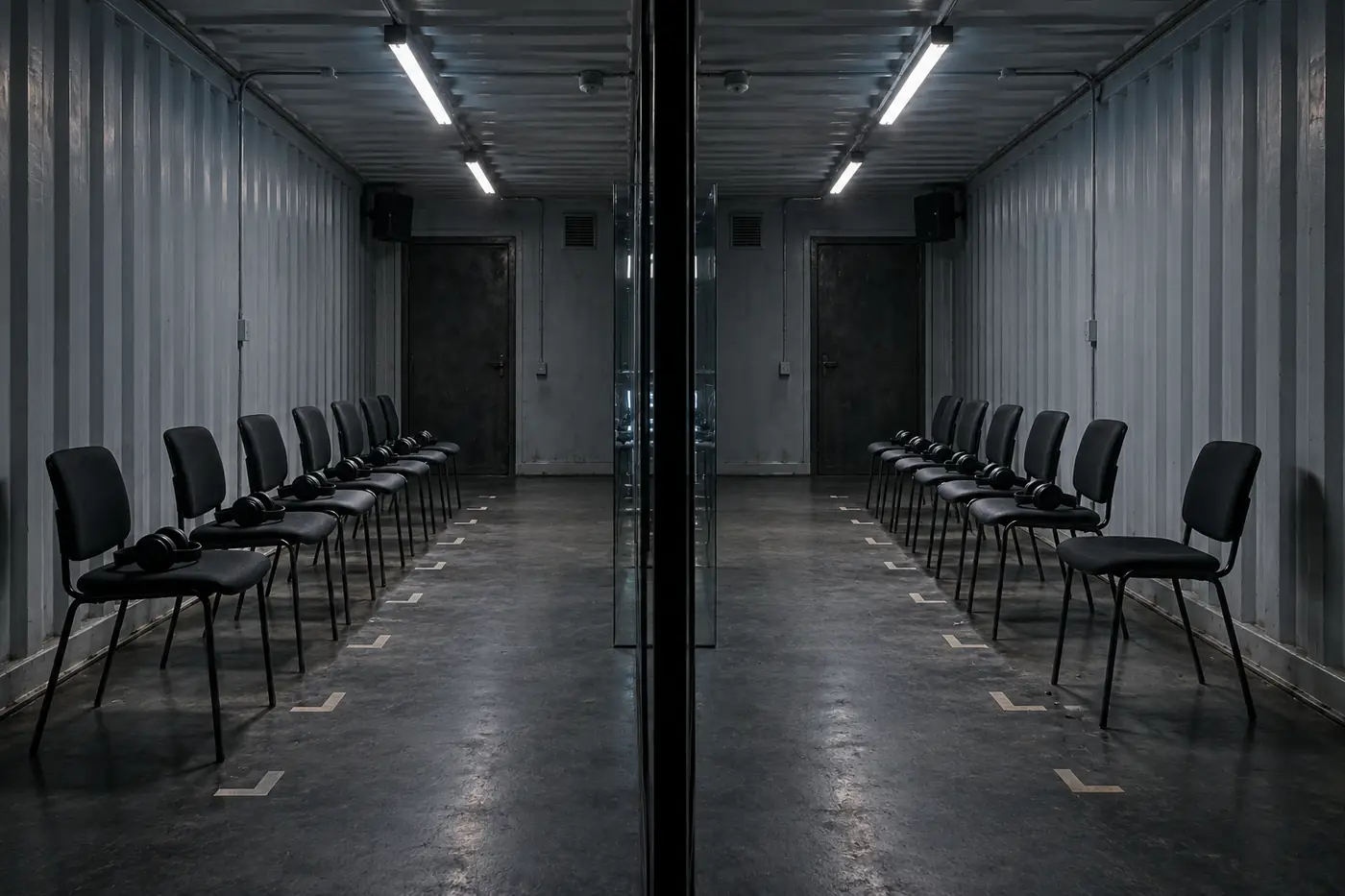 Dark fragment of an AWAYKE room