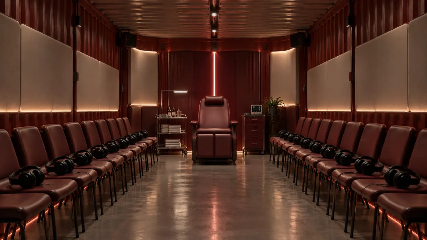 VESSEL red clinical listening room
